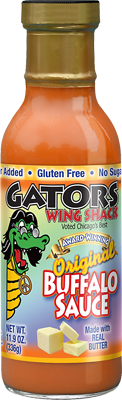 Gators Wing Shack Award-Winning Original Buffalo Sauce