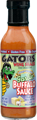 Gators Wing Shack Award-Winning Garlic Buffalo Sauce